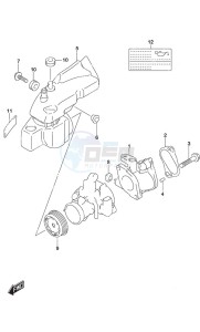 DF 9.9B drawing Inlet Manifold