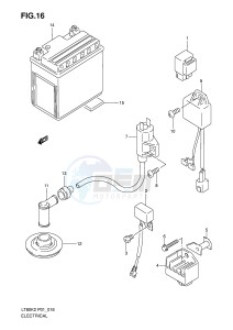 LT80 (P1) drawing ELECTRICAL