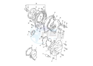 XJR 1300 drawing CRANKCASE COVER