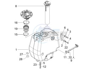 Runner 50 Pure Jet SC drawing Fuel Tank