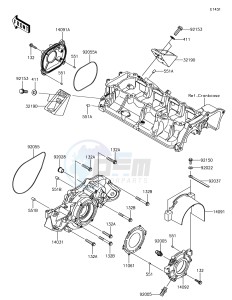 JET SKI SX-R JS1500AJF EU drawing Engine Cover(s)