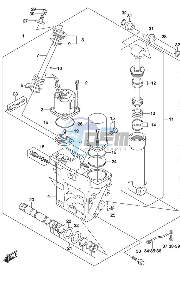 Trim Cylinder