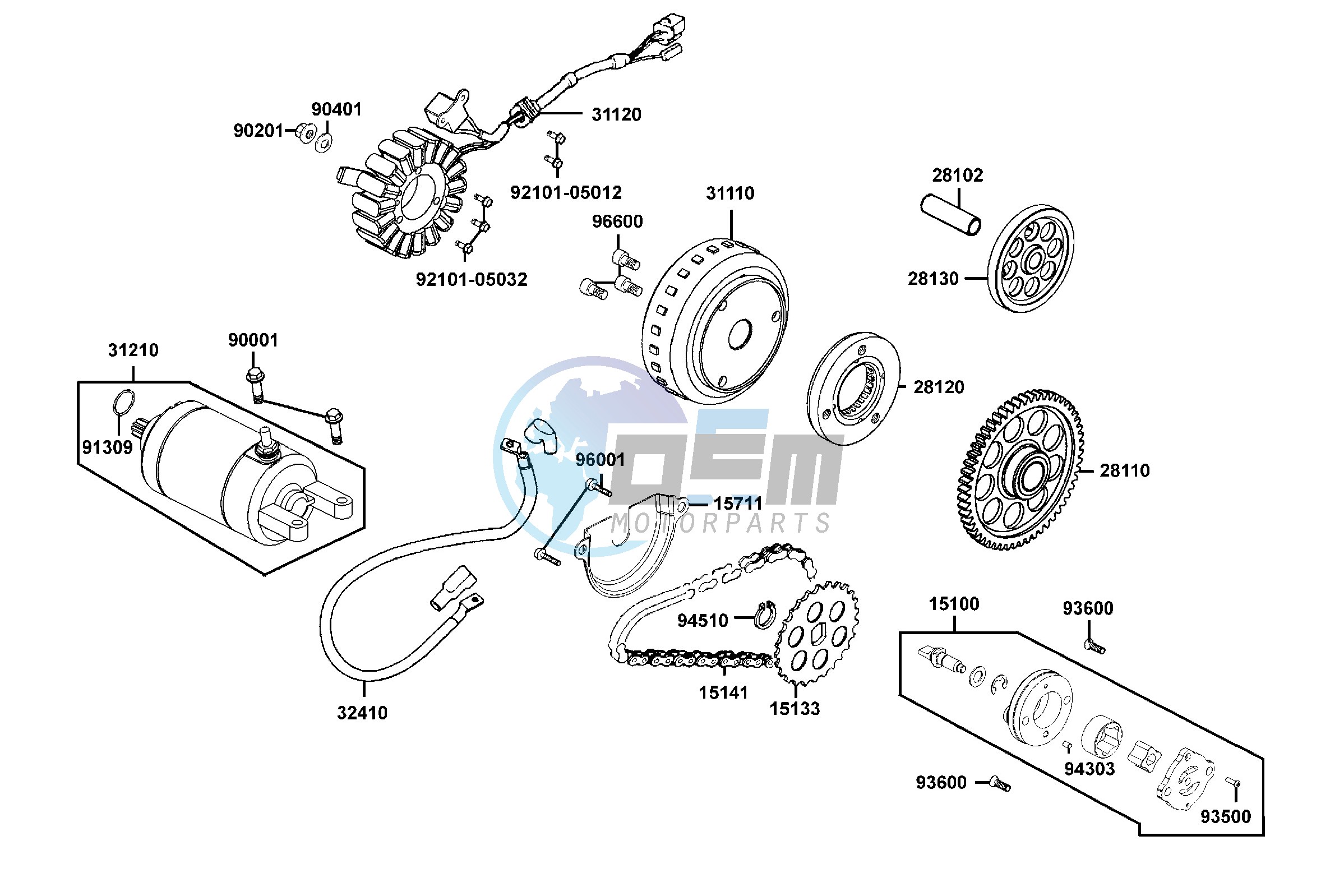 Starting Motor - Generator