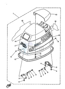 E60HE drawing TOP-COWLING