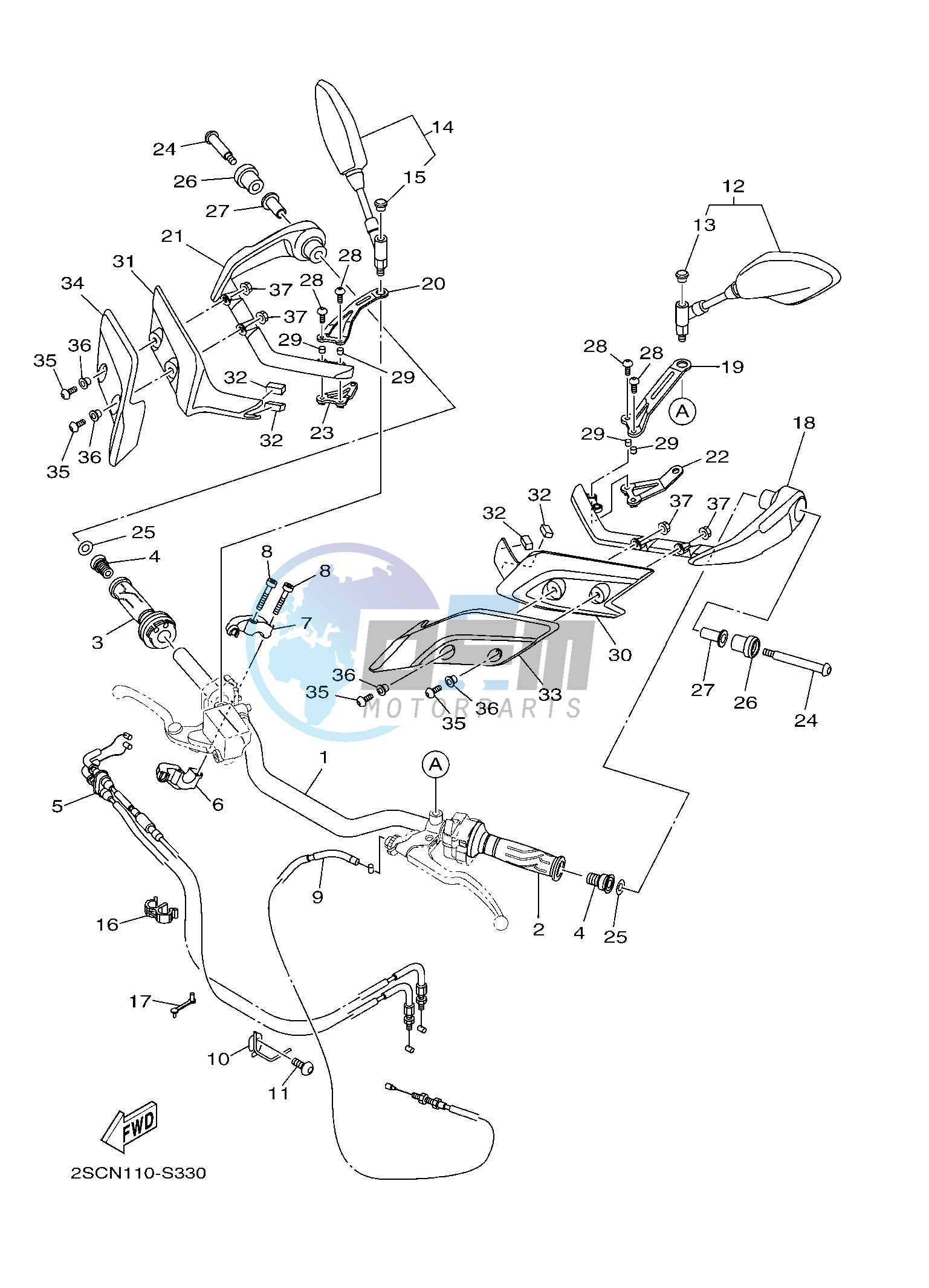 STEERING HANDLE & CABLE