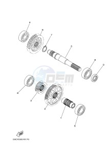 XP500 T-MAX 530 (59CM) drawing TRANSMISSION