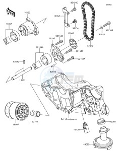 VERSYS 650 ABS KLE650FHFA XX (EU ME A(FRICA) drawing Oil Pump