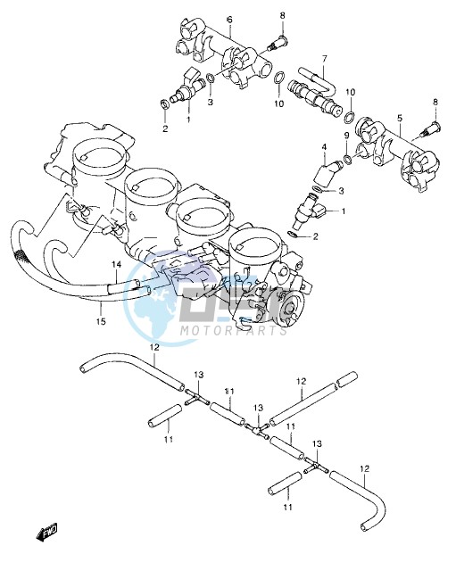 THROTTLE BODY HOSE/JOINT