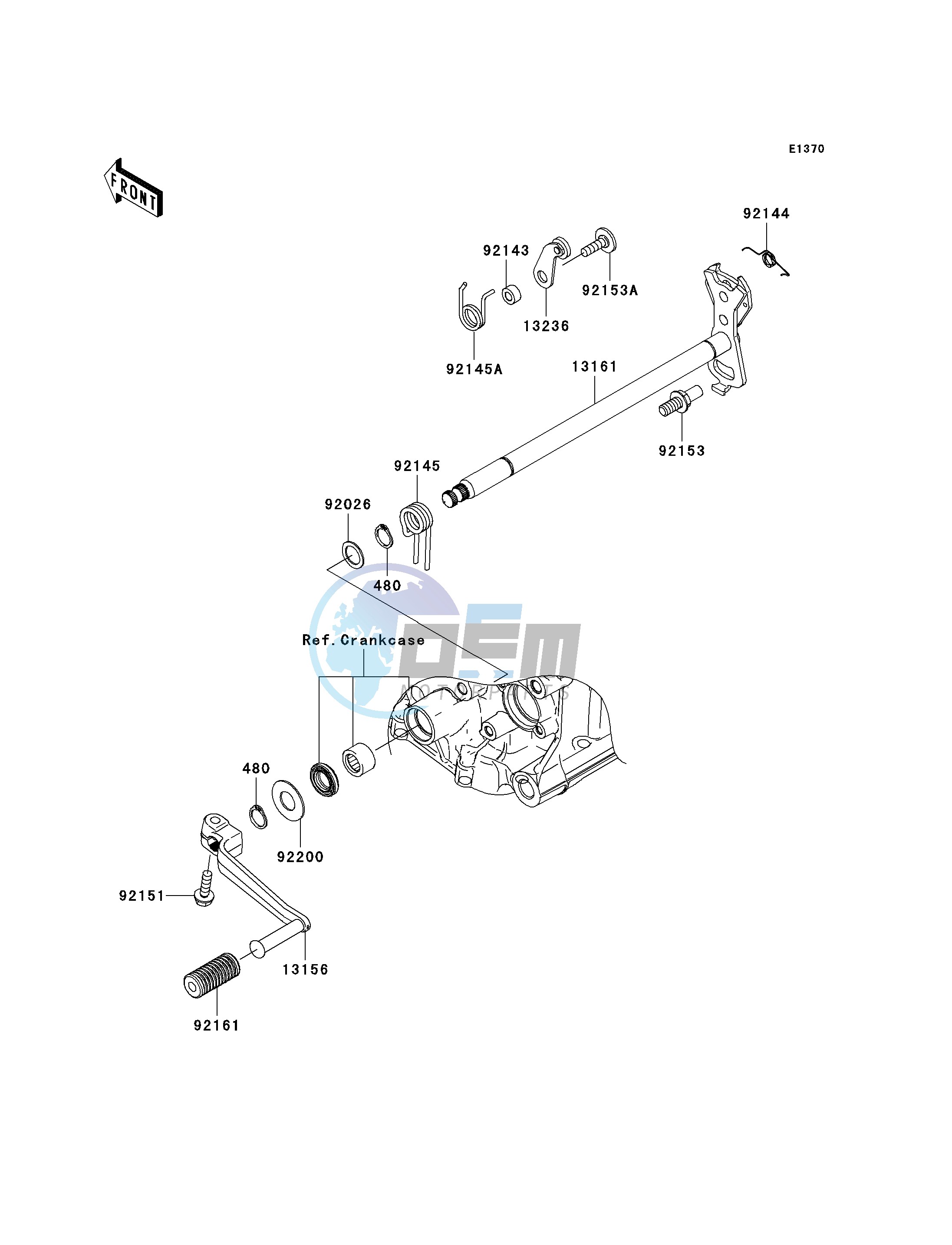 GEAR CHANGE MECHANISM