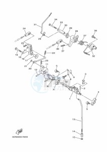 F20DETL drawing THROTTLE-CONTROL