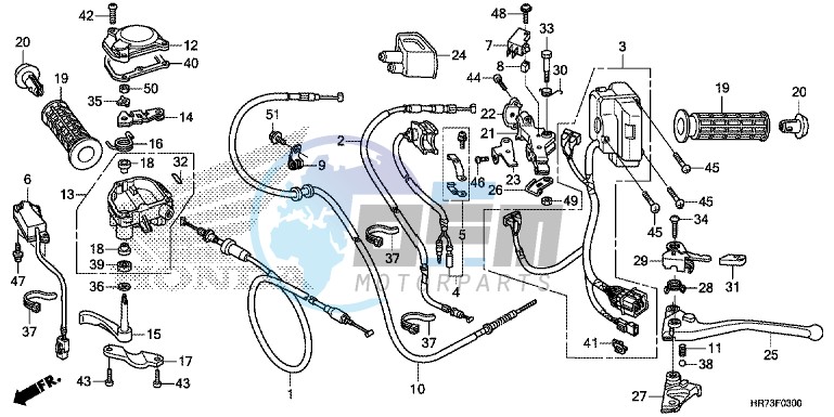 HANDLE LEVER/ SWITCH/ CABLE