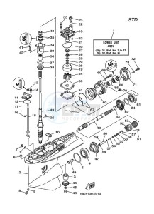 F225A drawing PROPELLER-HOUSING-AND-TRANSMISSION-1