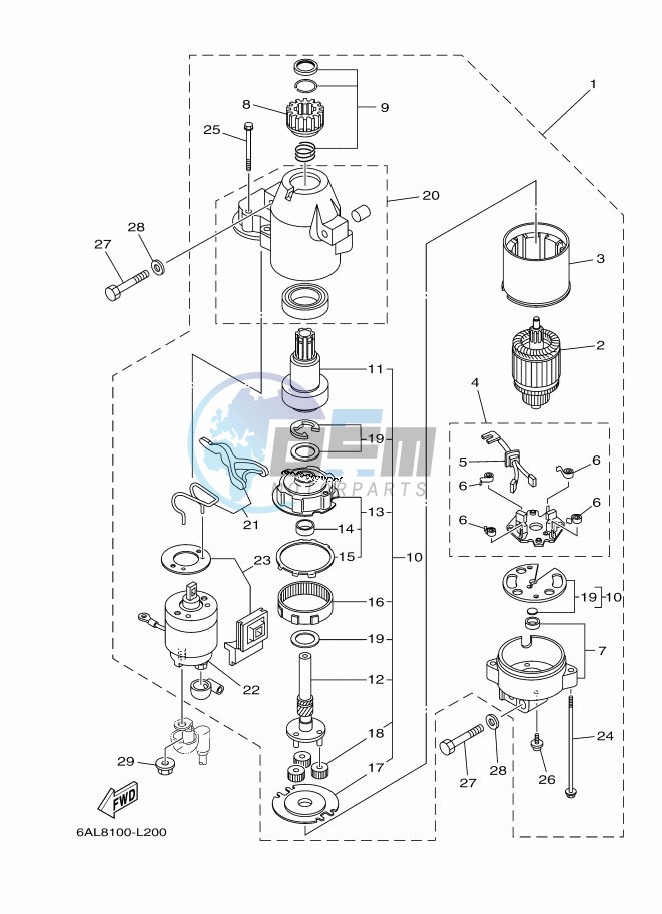 STARTER-MOTOR