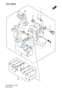 GSX-R1000 EU drawing REAR CALIPER