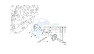 VARIANT SPORT - 125 CC VTHSG000 4T E3 drawing DRIVING PULLEY