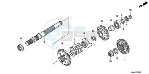 GL18009 Korea - (KO / AB) drawing FINAL SHAFT