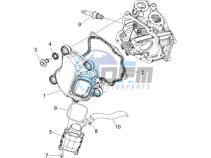 Cylinder head cover