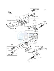 VULCAN_S EN650AFF XX (EU ME A(FRICA) drawing Footrests