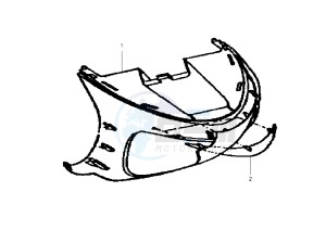 CINDERELLA - 100 cc drawing FRONT MUDGUARD HA10V2-6