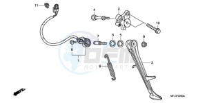 CBR1000RA9 Australia - (U / ABS MME) drawing STAND