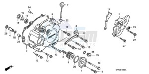 CRF250R9 ED / BLA CMF drawing L. CRANKCASE COVER