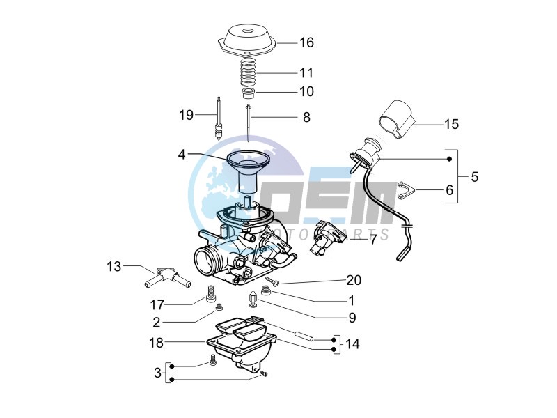 Carburetors components