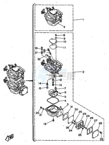 25N drawing CARBURETOR