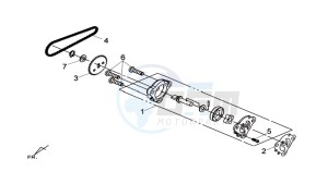 MAXSYM 600I ABS drawing OILPUMP / V-SNAAR OILPUMP