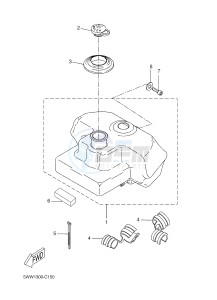 CW50LN BOOSTER (2B6M) drawing OIL TANK