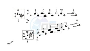 CITYCOM 300I S drawing VALVES