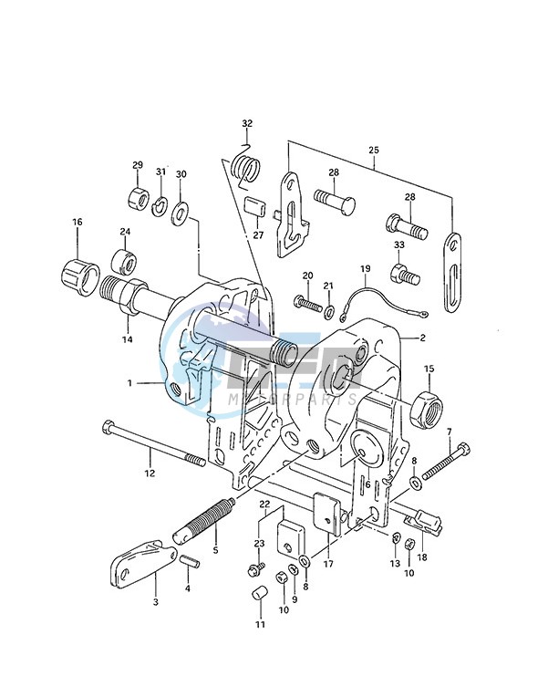 Clamp Bracket (1994 to 1997)