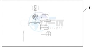 XL700V9 Europe Direct - (ED / SPC) drawing FOG LIGHT CONTROLLER