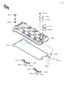 JET SKI ULTRA LX JT1500KHF EU drawing Cylinder Head Cover