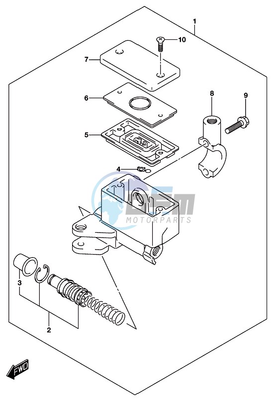 FRONT MASTER CYLINDER