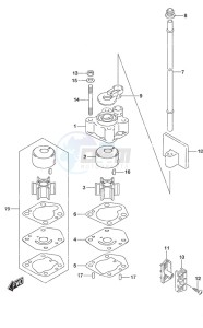 DF 9.9B drawing Water Pump