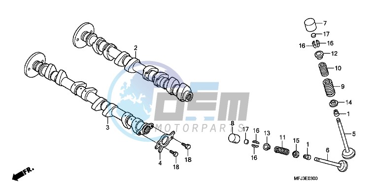 CAMSHAFT/ VALVE