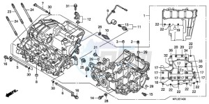 CBR1000RA9 E / ABS MKH REP drawing CRANKCASE