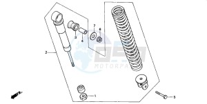 NE50 drawing REAR CUSHION