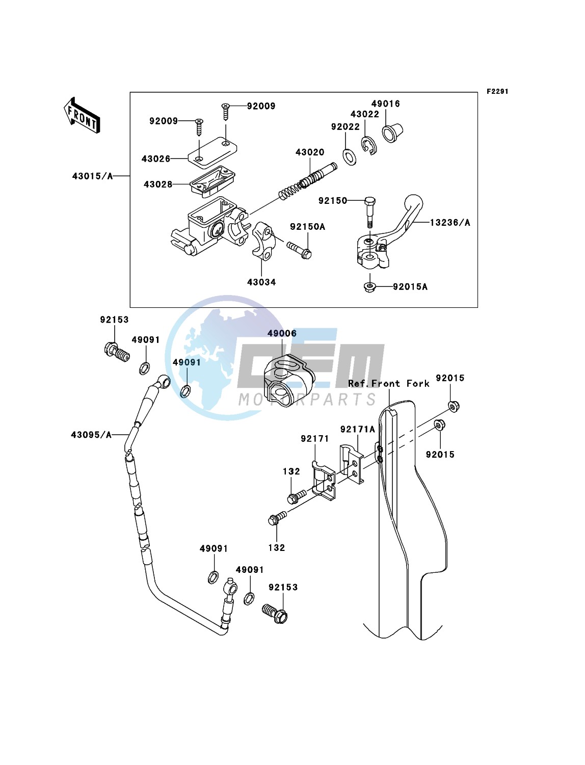 Front Master Cylinder