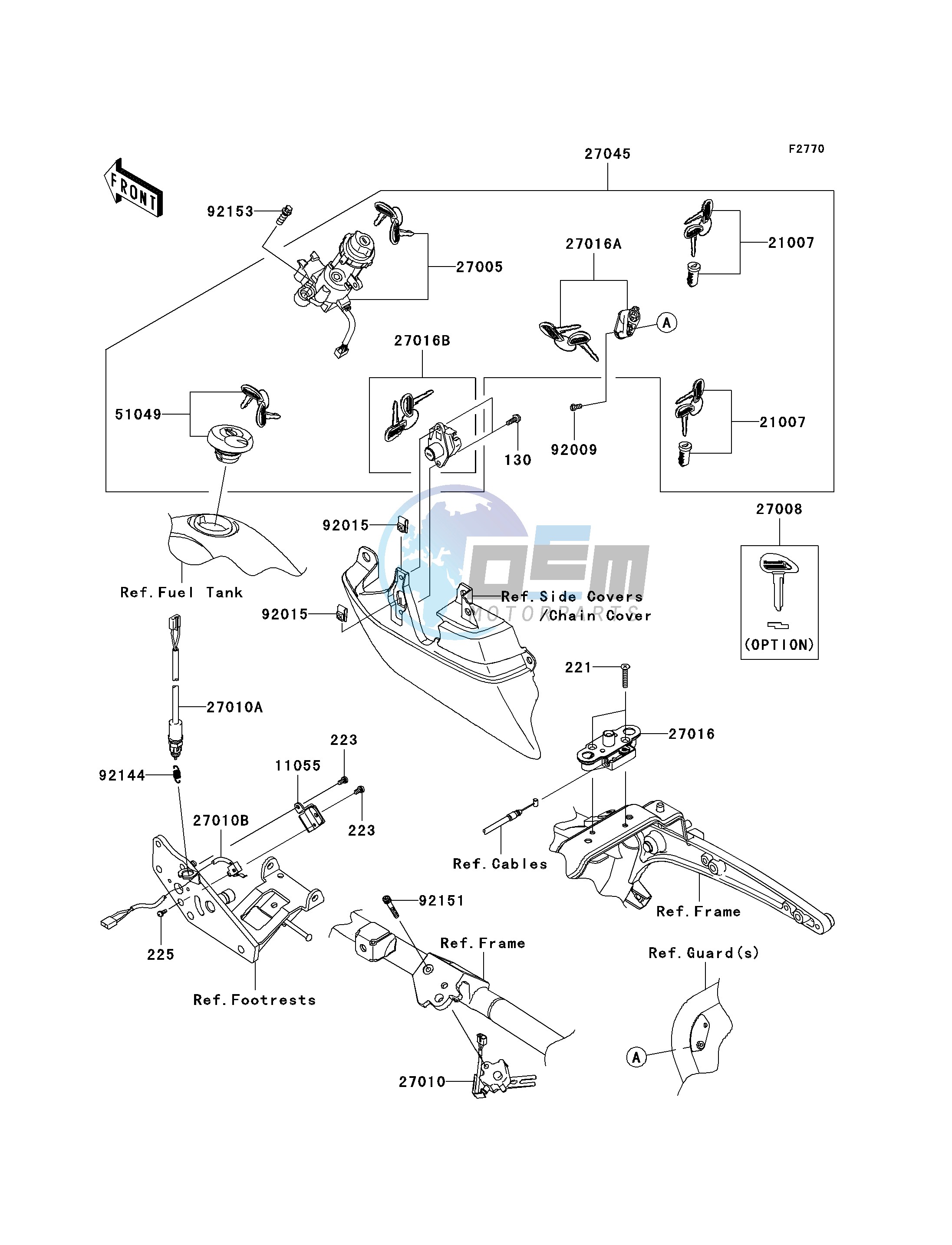 IGNITION SWITCH_LOCKS_REFLECTORS