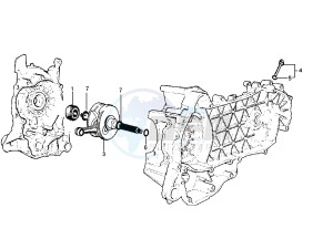 DNA 125-180 125 drawing Crankshaft