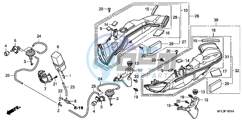 AIR INTAKE DUCT/ SOLENOIDVALVE