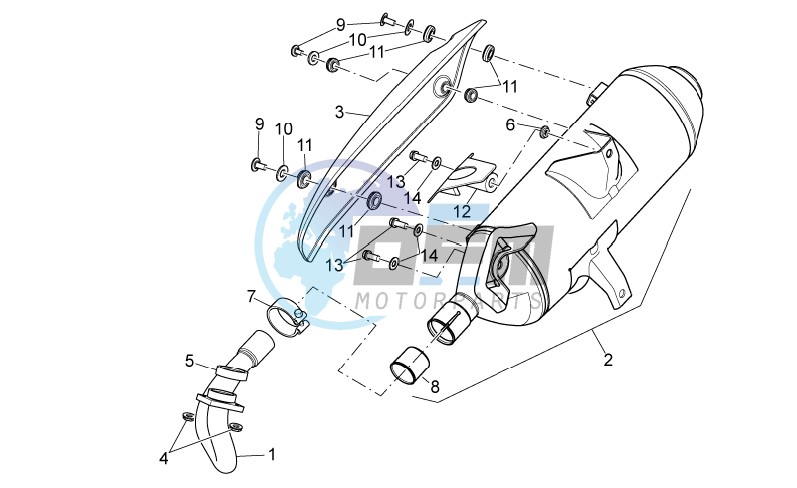 Exhaust unit