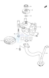 DF 150 drawing Oil Pump