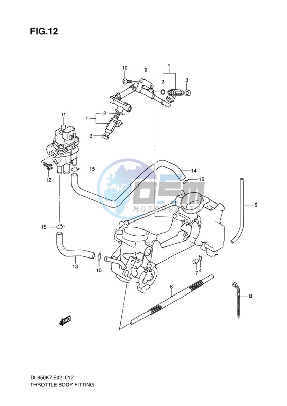 THROTTLE BODY FITTING