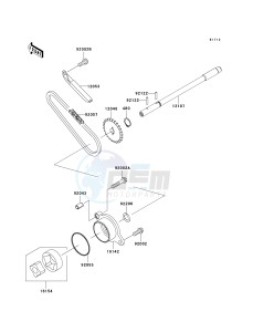 VN 900 C [VULCAN 900 CUSTOM] (7F-9FA) C7F drawing OIL PUMP