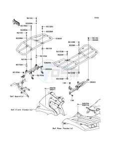 KVF750_4X4_EPS KVF750HDF EU drawing Carrier(s)