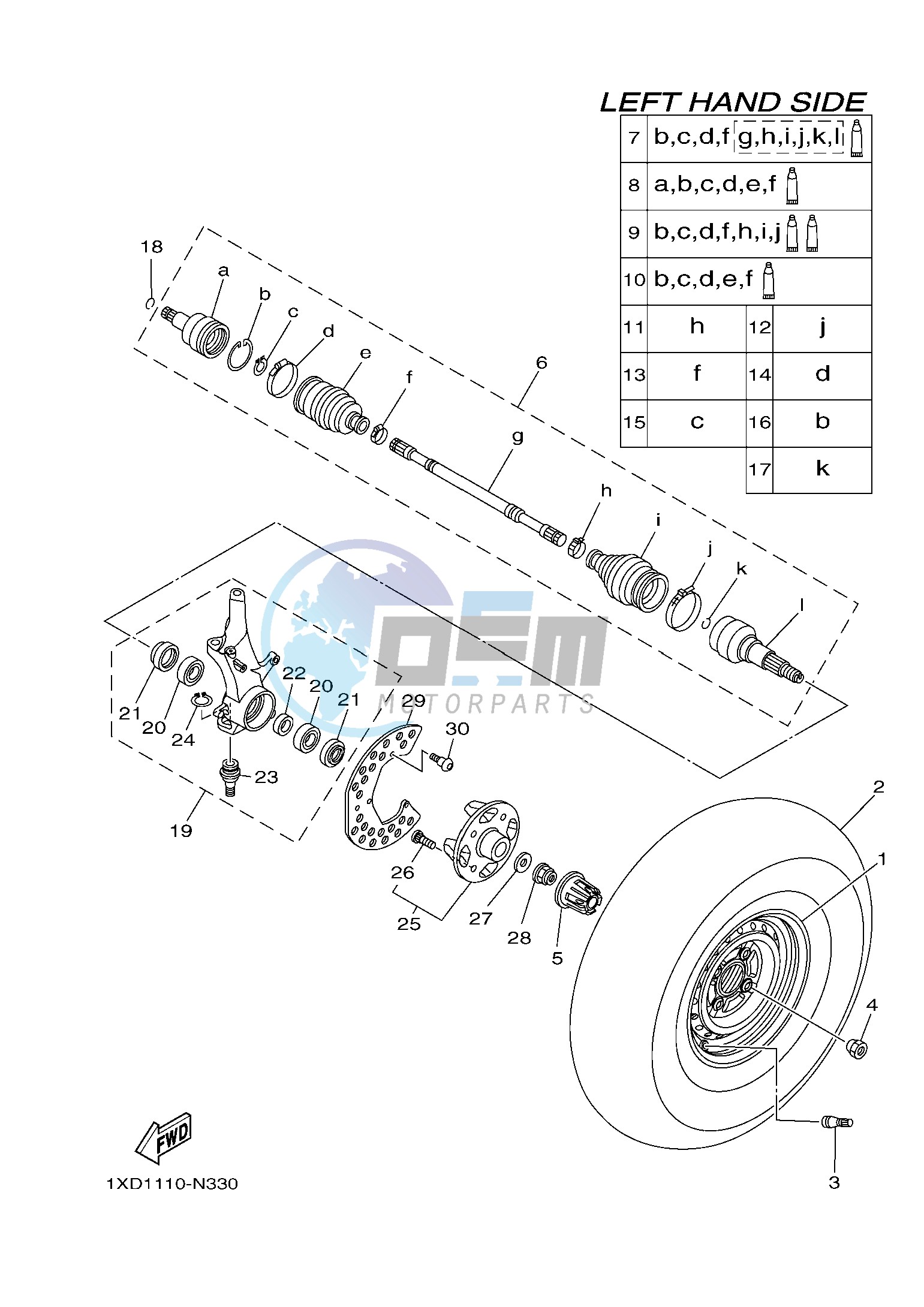 FRONT WHEEL