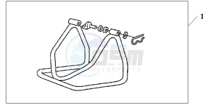 CB600F CB600F drawing MAINTENANCE STAND