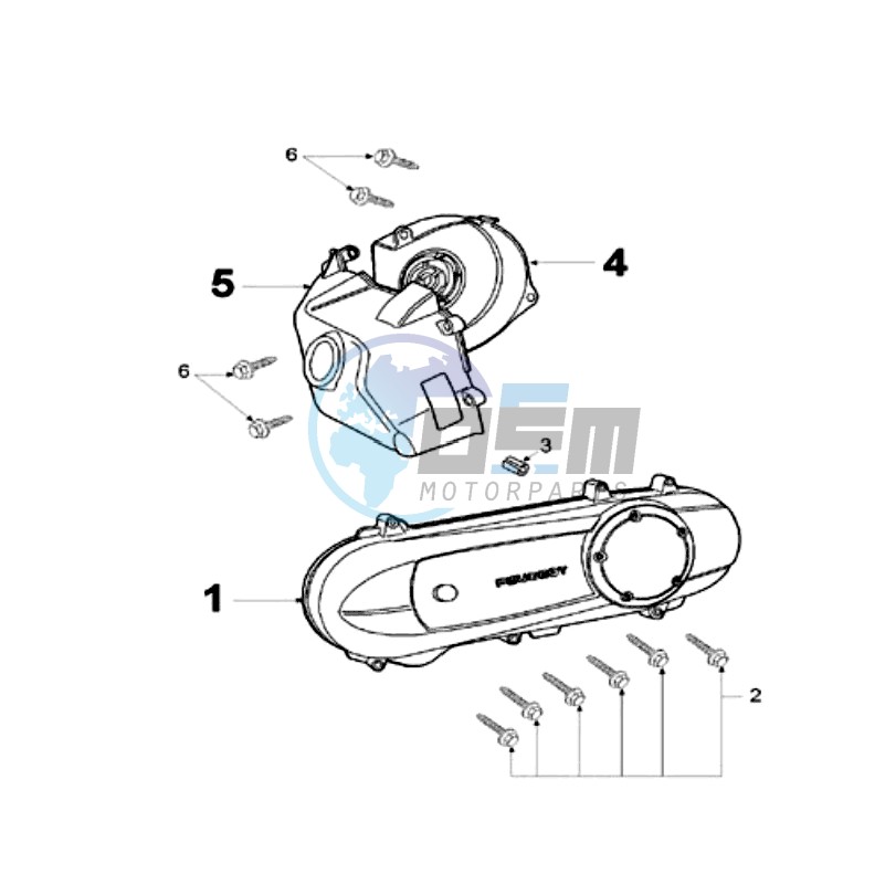 CRANKCASE COVER